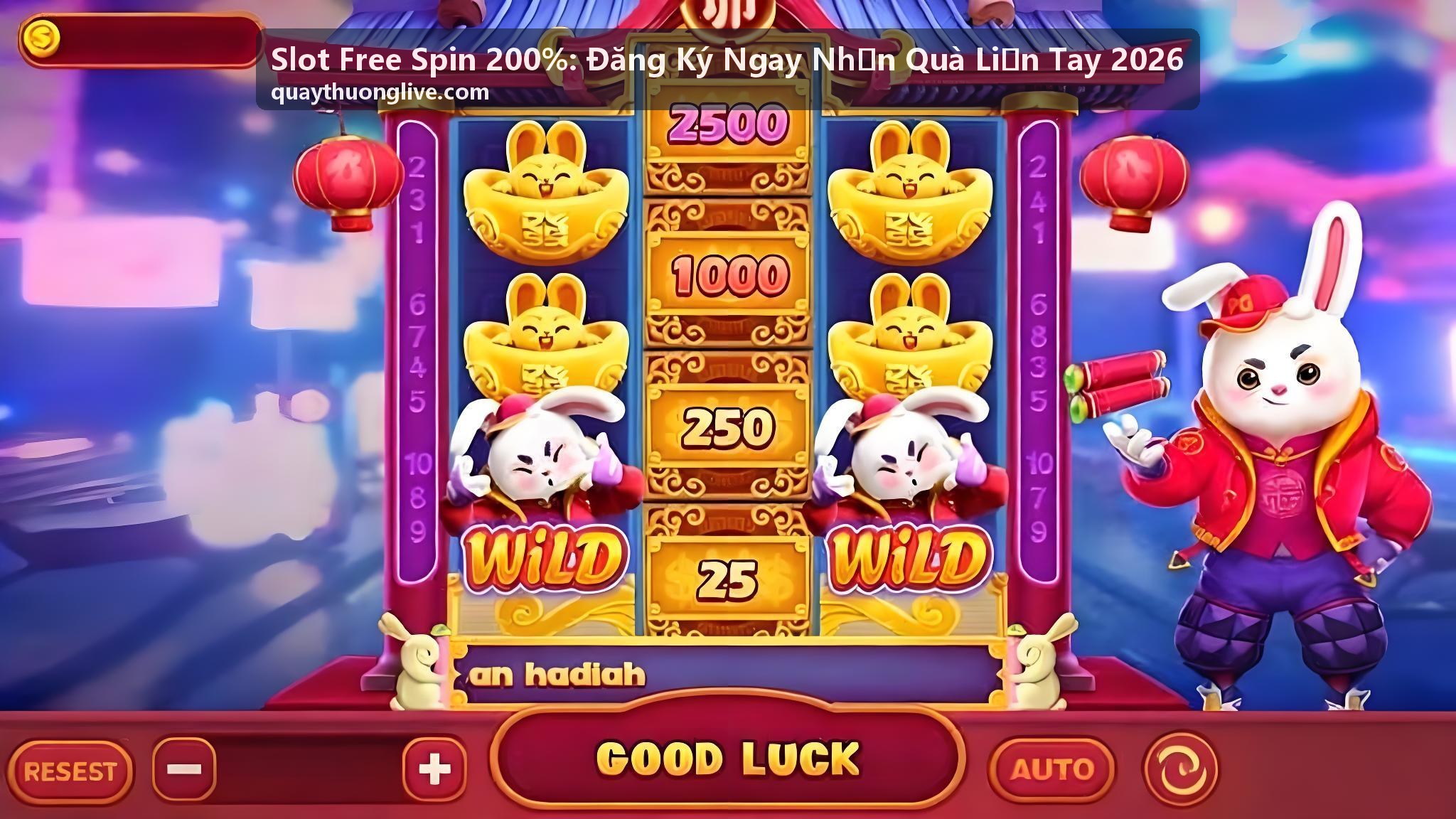 Slot Free Spin 200% JDB